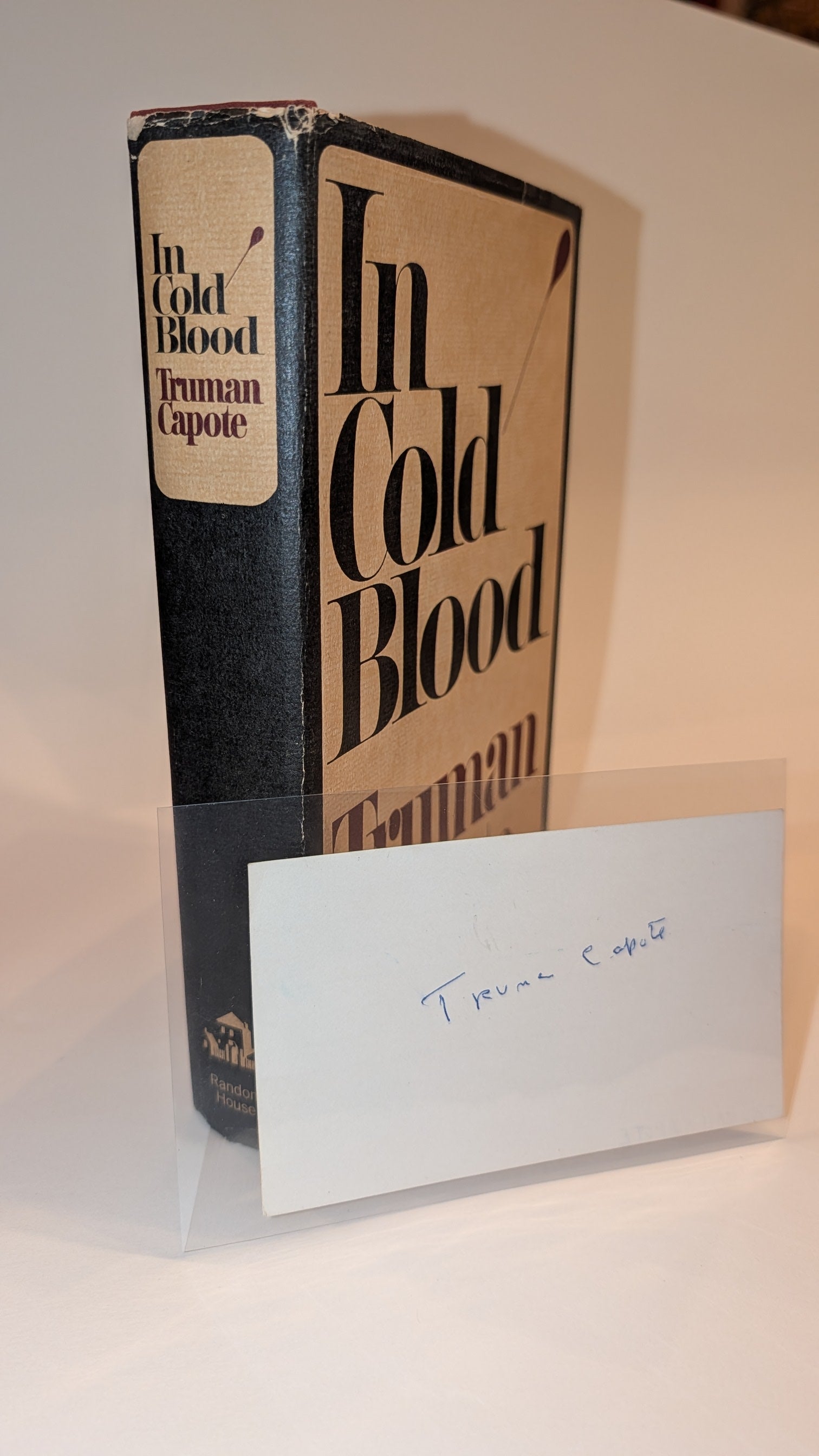 Truman Capote IN COLD BLOOD Signed First Edition – BAS Certified Autograph
