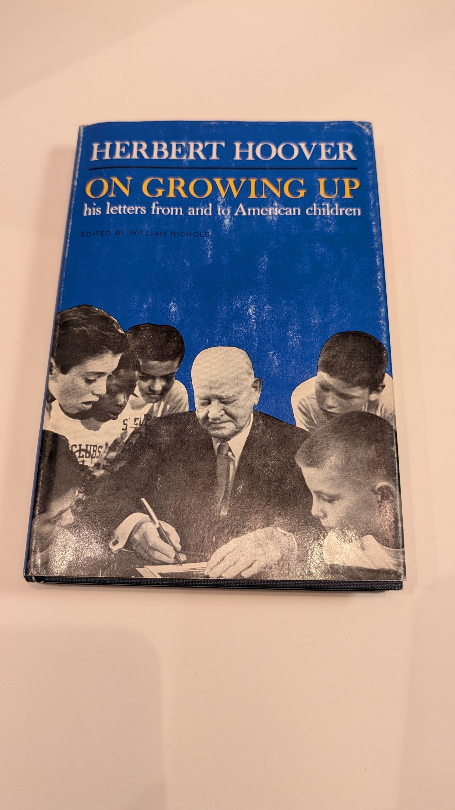 Herbert Hoover SIGNED 1st Ed On Growing Up Beckett LOA Historian Jerome Peltier